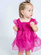 Kinderkleid Fuchsia