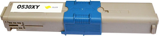 Compatible Toner for Laser Printer OKI 44469722 Yellow