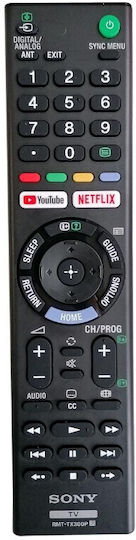 Sony RMT-TX300P Γνήσιο Τηλεχειριστήριο Τηλεόρασης