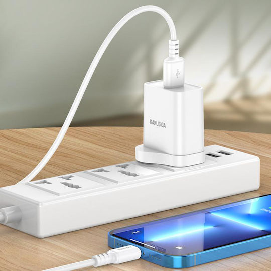 Kakusiga USB-A zu Lightning Kabel 15W Schwarz 1m (d-KSC-982-L-BK)