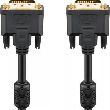 Goobay Kabel DVI-D-Stecker - DVI-D-Stecker 3m Schwarz (93111)