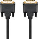 Goobay Kabel DVI-I-Stecker - DVI-I-Stecker 10m Schwarz (69208)