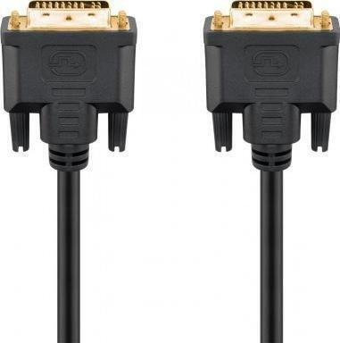 Goobay Kabel DVI-I-Stecker - DVI-I-Stecker 10m Schwarz (69208)