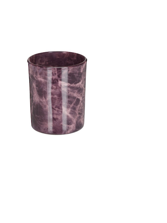 Set 12 Candle Holders Violet Dimensions 8.5 X 7 Cm Relaxdays