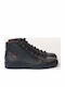 Leder Herrenstiefel Schwarz