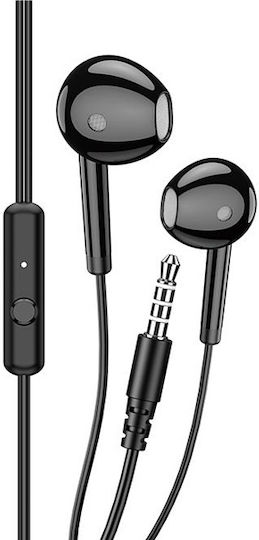 Kakusiga KSC-1301-BK In-ear Handsfree Ακουστικά με Βύσμα 3.5mm Μαύρο