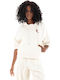 Women's Sweatshirt Hooded Ecru