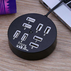 Hub USB 8 Porturi (USB-A) S-PC-2000B Hub USB 8 Porturi (USB-A) S-PC-2000B