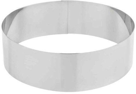 36140023 Pastry Ring Ø22x H 5cm Stainless Steel Round