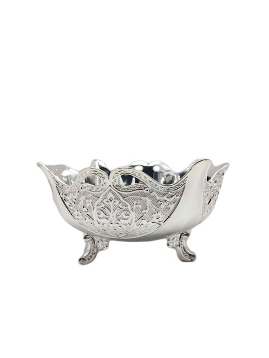 Galifas Decorative Bowl Silver 12x12x6.5cm