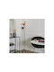 The Home Deco Factory Stehleuchte H150xB32cm. mit Fassung für Lampe E27 Gold