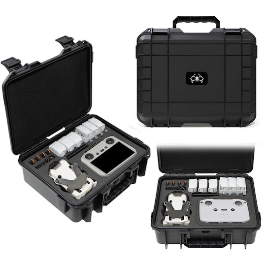 Valiză de transport Negru pentru DJI Mini 4 Pro / Mini 3 Pro 33x27x11.5cm