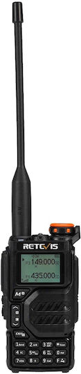 Retevis RA79 EU Ασύρματος Πομποδέκτης UHF/VHF 5W με Μονόχρωμη Οθόνη