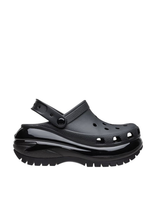 Crocs Classic Mega Crush Women's Clogs Black