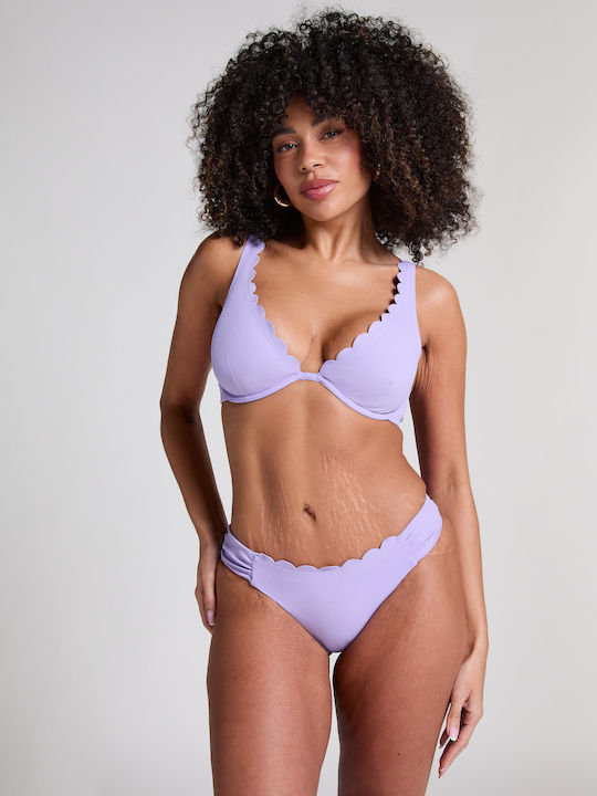 Hunkemöller Scallop Rio Bikini Slip Λιλά Hunkemöller Scallop Rio Bikini Slip Λιλά