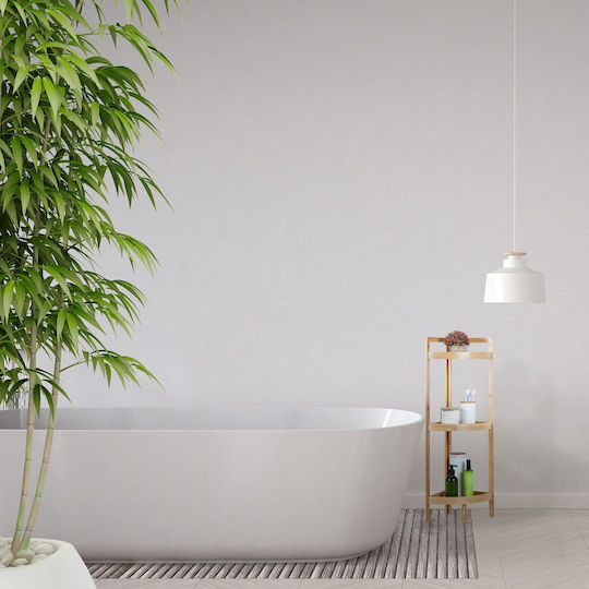 Relaxdays Corner Floor Bathroom Shelf Bamboo 90x36.5x26cm Relaxdays Corner Floor Bathroom Shelf Bamboo 90x36.5x26cm