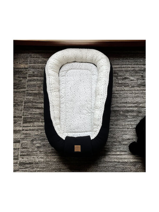 Grandes Suenos Baby Nestkissen Black 80x100cm