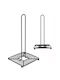 Galifas Metallic Paper Towel Holder Black 15x15x31cm GAG-27310-2