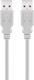 Goobay USB 2.0 Cable USB-A male - USB-A male Γκρι 3m 93376