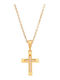 Senza Cross from Gold Plated Silver