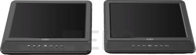 Reflexion Dvd1052n Portabler Dvd-player 2x 10 Display