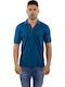 Polo Bluza Tricou Cu Mânecă Scurtă Turcoaz