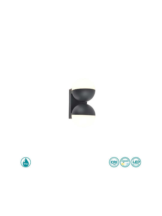 Lutec Looma Wall-Mounted Outdoor Light IP54