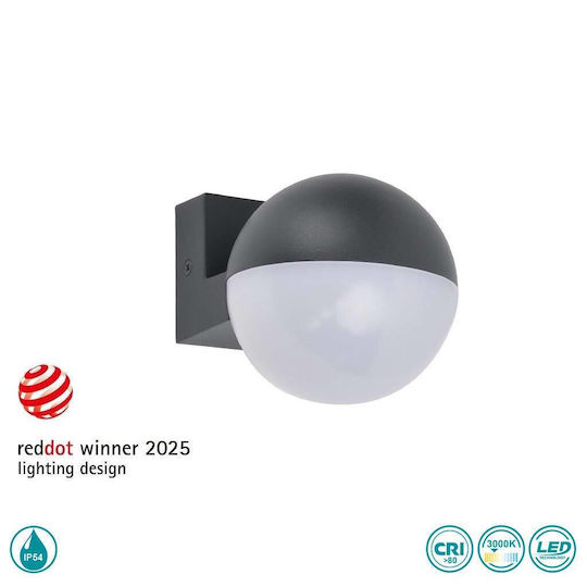 Lutec Looma Wandmontierte Außenleuchte IP54