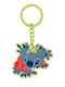 Stitch Alien Rubber Keychain