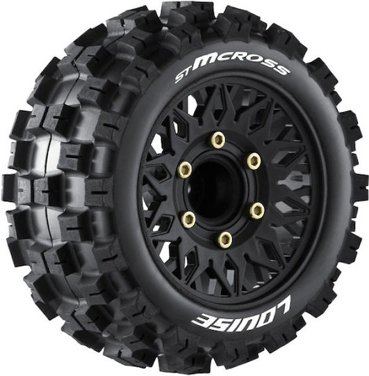 Louise Tires & Wheels St-mcross 1/10 Soft Removable 12 14 & 17mm Hex 2