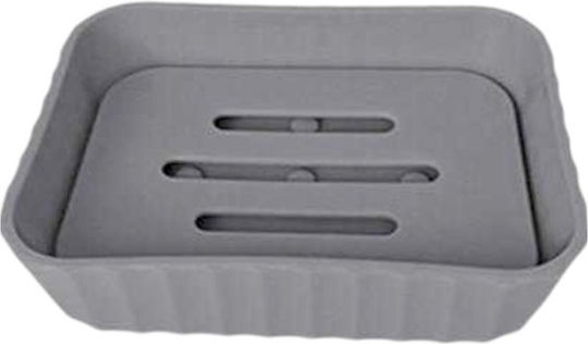 502105 Tavă de săpun Plastic Gri 56009384