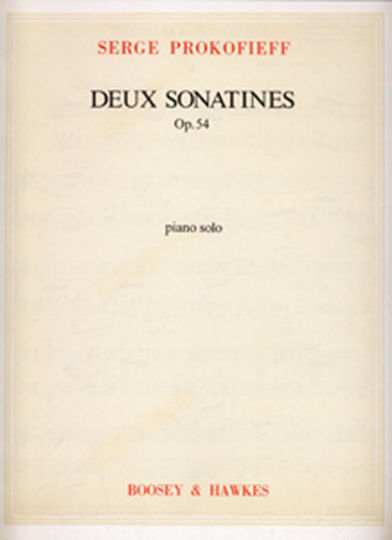 Boosey & Hawkes Prokofieff Două Sonatine Op 54