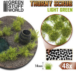 Green Stuff World Thorny Scrubs Βάση Μοντελισμού No14 1τμχ Light Green