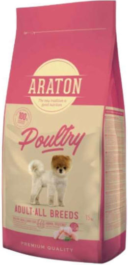 Araton 3kg Dry Food for Adult Dogs with Poultry