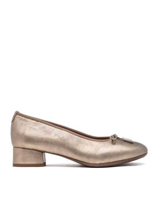 Leder Pumps Braun