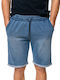 Herrenshorts Jeans Blue