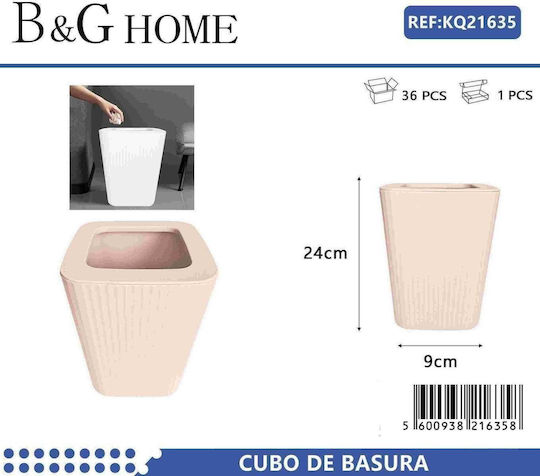 Kunststoff Badezimmer Mülleimer Rosa