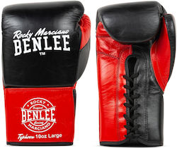 Benlee Boxhandschuhe Leder für Kampf Schwarz