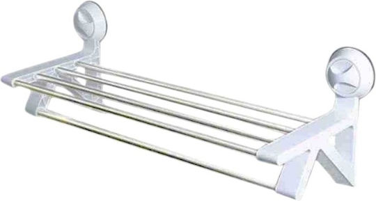 Schiene Badezimmer Einzel Wandmontage Saugnapf Silber