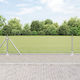 vidaXL Wire Fencing Galvanized Set Silver 0.4x10m