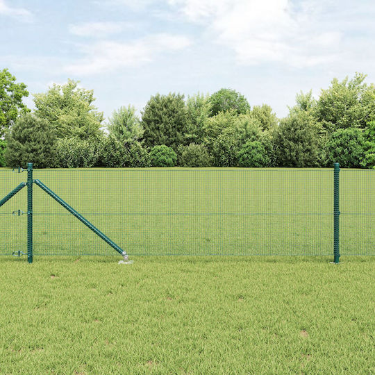 vidaXL Plasă De Sârmă Module Verde 100m