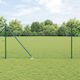 vidaXL Wire Fencing Galvanized Set Green 1x50m