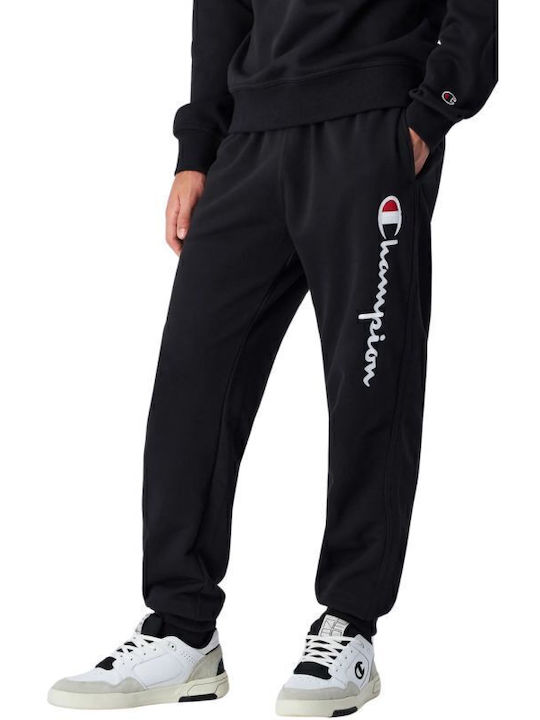 Sweatpants with Elastic Black
