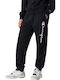 Sweatpants with Elastic Black