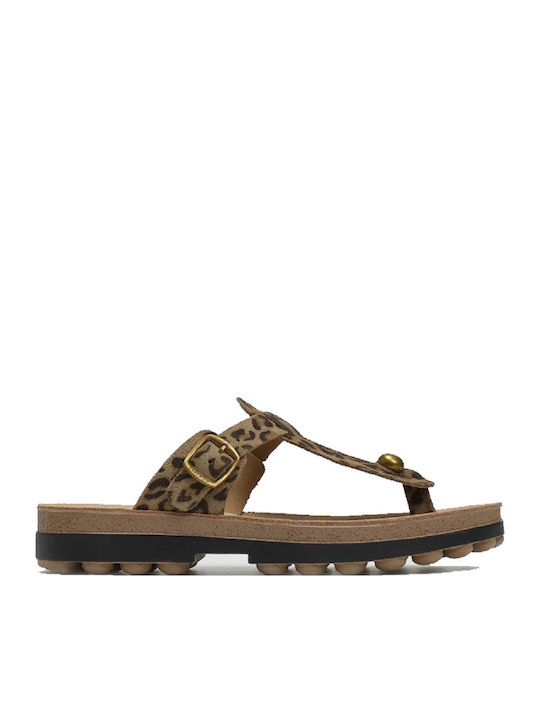 Fantasy Sandals Mirabella Leder Flache Sandalen...