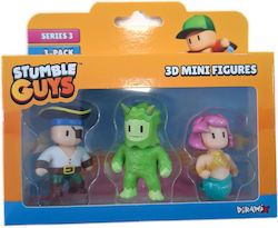 Diramix Series 3 3d Mini Figures 3 Stumble Guys 0481