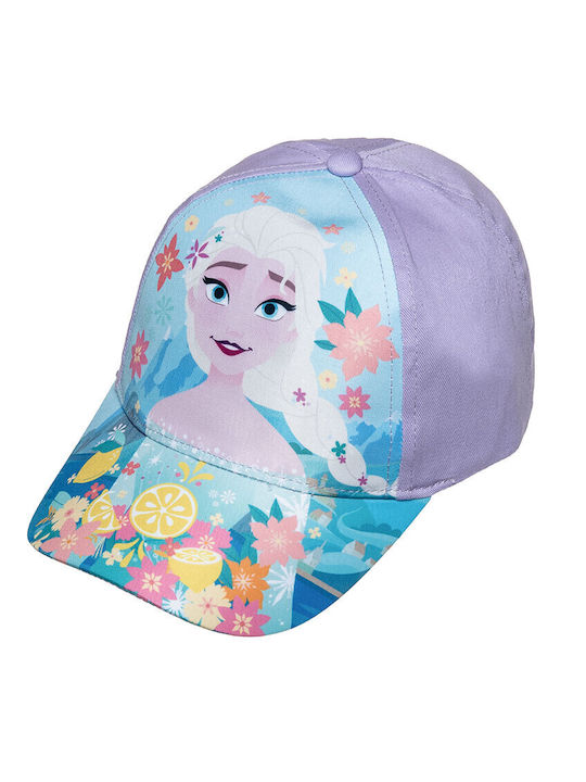 Disney Kids' Hat Jockey Fabric Frozen Lilac