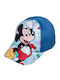 Disney Kids' Hat Jockey Fabric Mickey Mouse Blue