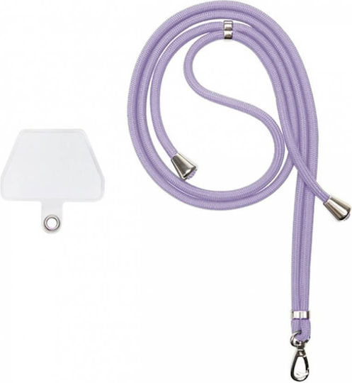 Techwave Universal Neck Strap Mobile Phones Tablets Violet