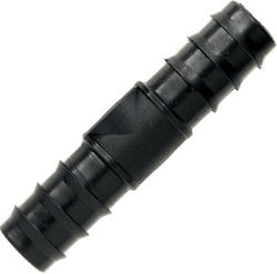 16mm Rohrverbindungsstück Schwarz 15 Stück